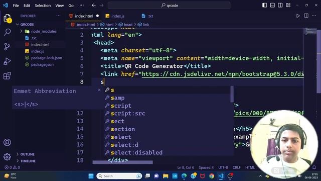 How To Make A QR Code Generator In HTML, CSS And JS смотреть онлайн