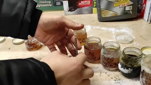 Тест моторных масел. Shell ELF Mobil GM. в минус 35 и масло в МКПП CNRG полный провал! смотреть онлайн