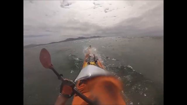 Wales Solo Kayak Expedition - North Llyn from the Menai Straight смотреть онлайн