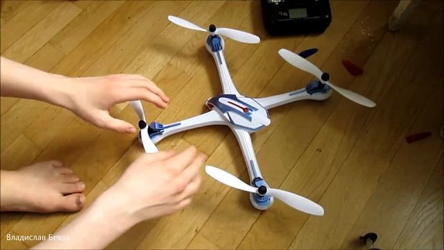 Квадрокоптер Tarantula x6 (jjrc h16) Посылка с Banggood. смотреть онлайн