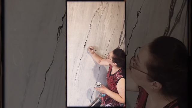 Одна из моих первых работ- Венецианская штукатурка?