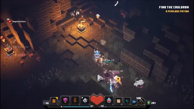 Soggy Enchantments - Minecraft Dungeons - Part 33 смотреть онлайн