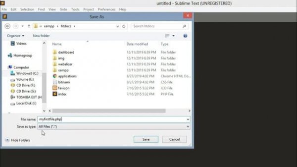 PHP Sinhala Tutorial - 04 - Create & Save PHP File (PHP සිංහලෙන්)