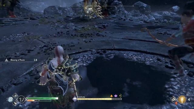 God of War 4 (PC) - Only standard Talisman of Betrayal(Blue color LV. 6) can slow time forever. смотреть онлайн