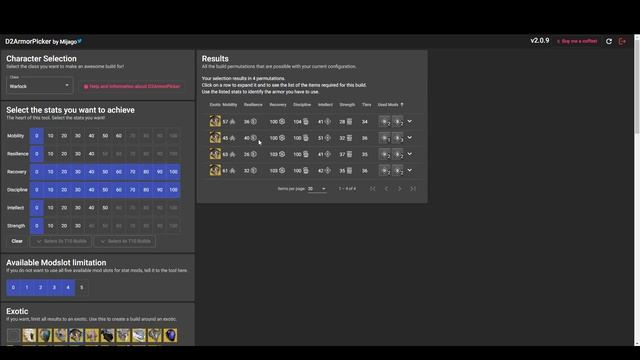 Destiny 2 Armor Picker Guide - NEW WEBSITE to Find Max Stats and Triple 100 Builds. смотреть онлайн