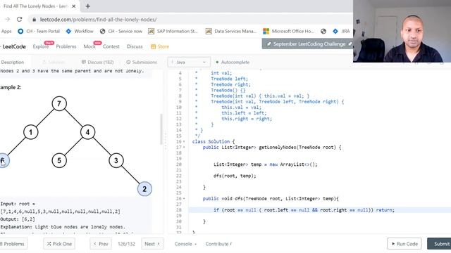 Find All The Lonely Nodes || Leetcode || Algorithms and Data Structures смотреть онлайн