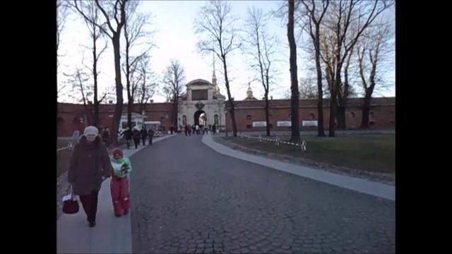 Достопримечательности Санкт Петербурга - Петропавловская крепость (Часть #1) смотреть онлайн