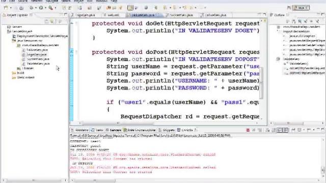 Servlets Programming Tutorial - Part 3 - Login Page смотреть онлайн