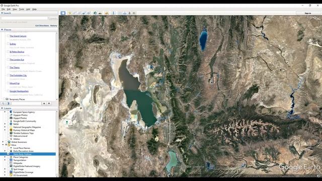 How To Show Outlines of Bodies of Water in Google Earth Pro смотреть онлайн