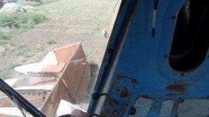 Как работает хлопушка комбайна Нива СК 5