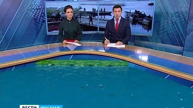 В Ярославле посторят наплавной железнодорожный мост через Волгу смотреть онлайн