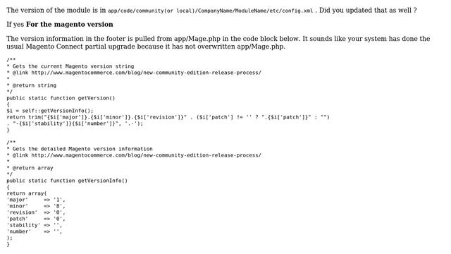 Magento: Magento Connect Manager not updated? смотреть онлайн