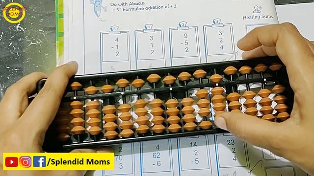 Abacus Small Friend Formula Addition And Subtraction Practice Papers From Abacus Book ||SplendidMom