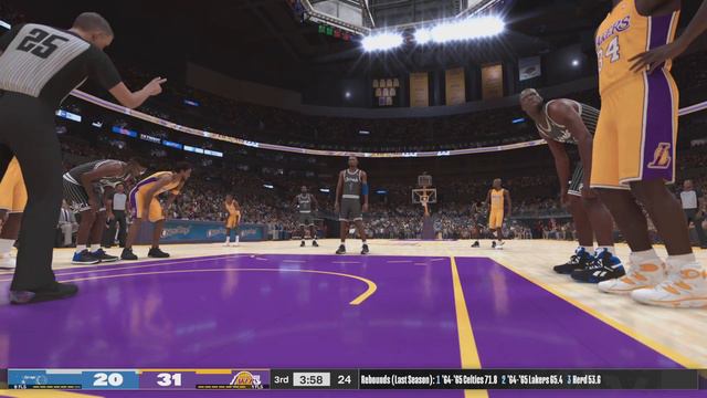 NBA 2K24 Shaq vs Shaq 94-95 Magic vs 2003-2004 Lakers смотреть онлайн