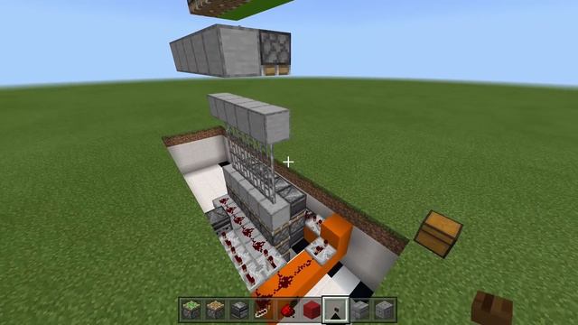 How To Build a Working Castle Gate in Minecraft Bedrock! (Portcullis Gate) смотреть онлайн