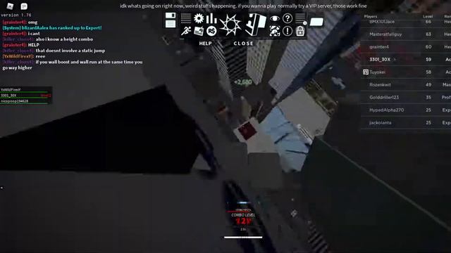 How to do a Height Combo In ROBLOX Parkour! смотреть онлайн