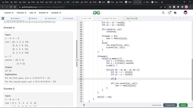 Letter Collection | 06 Nov POTD | Geeks for Geeks Problem of the Day | Screencast + Video Solution смотреть онлайн