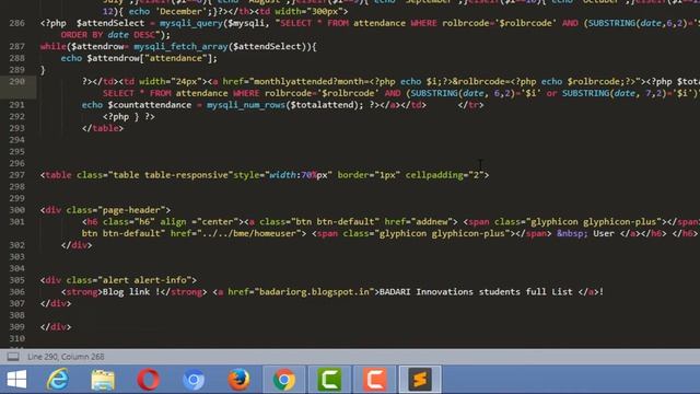 #AjaxInPHP and Error handling in Attendance смотреть онлайн