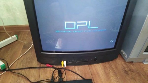 Playstation 2, OPL прошивка:запуск игр с флешки)