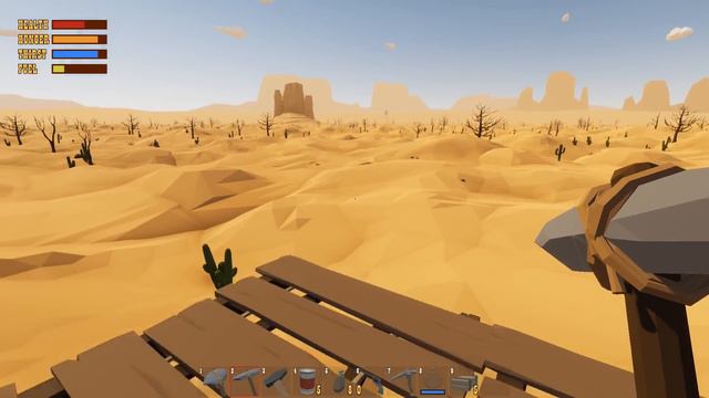ОБНОВА ОАЗИС ПОСРЕДИ ПУСТЫНИ - ВСТРЕТИЛ ЧЕЛОВЕКА - ВЫЖИВАНИЕ КАК В RAFT - Desert Skies #5 смотреть онлайн