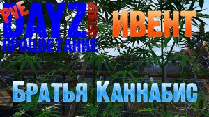 DayZ ИВЕНТ на сервере ПРОЦВЕТАНИЕ Братья Каннабис R