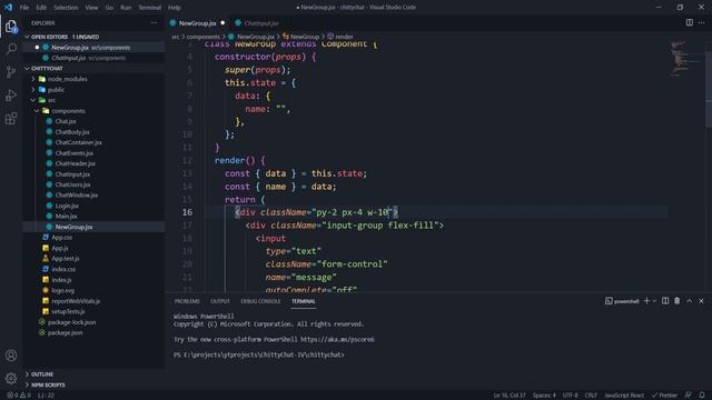 Group Name Component | Private & Group Chat Application Using ReactJS & Socket.io | Part 2 смотреть онлайн
