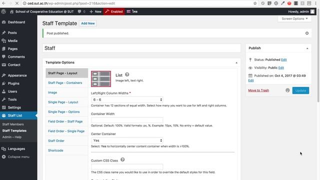 Staff List Template - 1 [Wordpress Plugin] смотреть онлайн