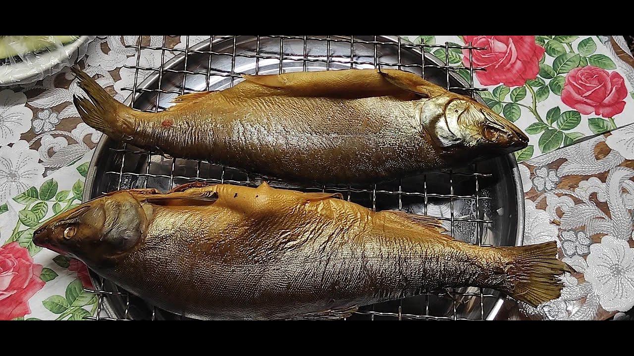 Горбуша горячего копчения . смотреть онлайн