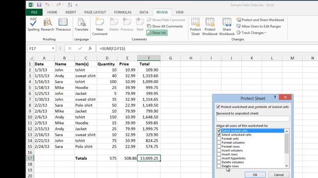 How to Password Protect a Microsoft Excel Worksheet смотреть онлайн
