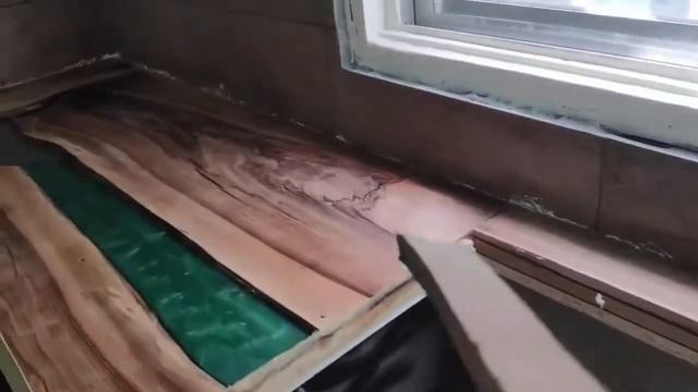 Столешница для кухни из слэбов и эпоксидной смолы смотреть онлайн