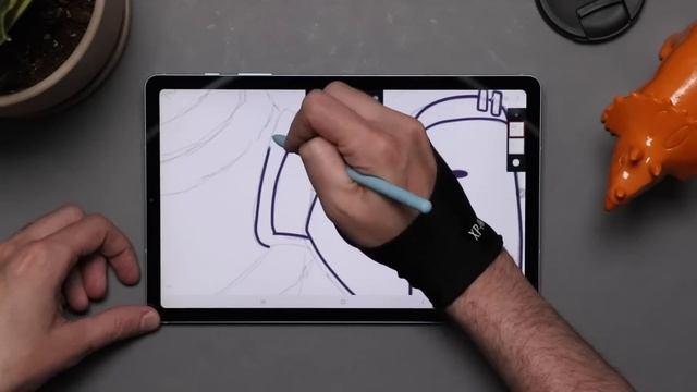 iPad -vs- Tab S6 lite -vs- Surface Go 2 -vs- Huion смотреть онлайн