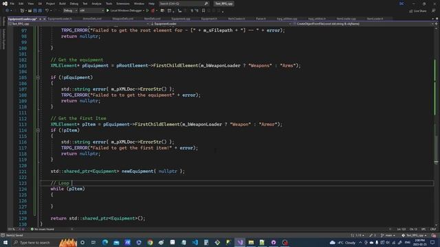C++ Text RPG part # 12-3 - Finishing the Equipment Loader [XML Cont] смотреть онлайн