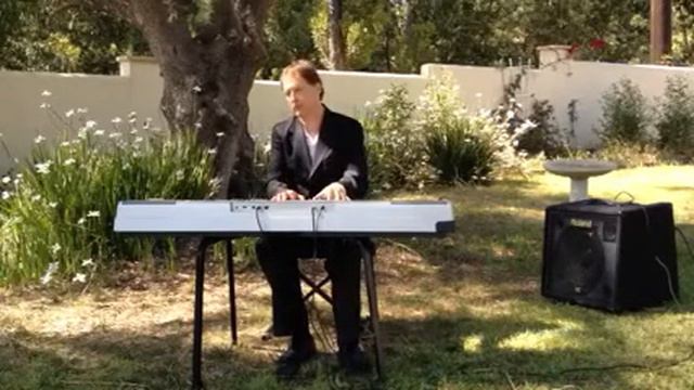 Patrik Piano Maiani plays Wedding march in Montecito CA. смотреть онлайн
