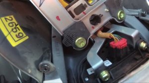 Снятие подушки безопасности Шевроле Каптива