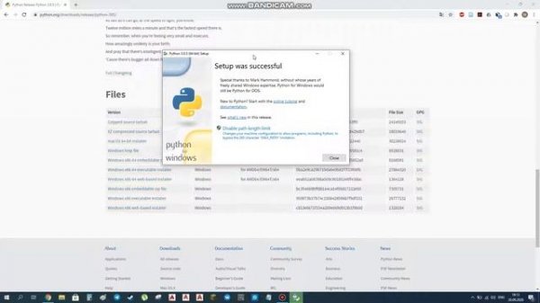 1.Как установить Python на Windows 10