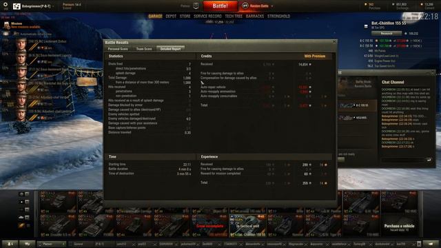 World of Tanks | BSAR | Ep224 - Error xp not found смотреть онлайн