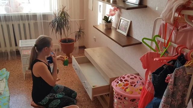 Расхламление детской комнаты перед школой.Броколи в кляре,рисовый суп.