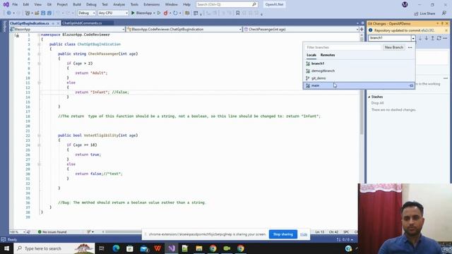 How to manage GitHub repository from Visual Studio IDE|Session#4|GitHub + VS 2022| Latest 2023 смотреть онлайн