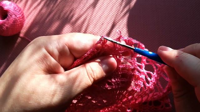 МК. Салфетка паутинка крючком. смотреть онлайн