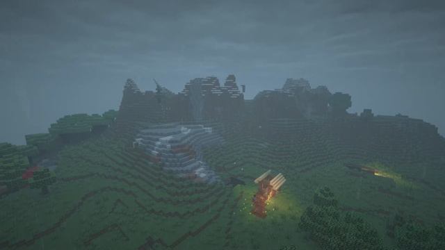 Calm and relaxing music - Piano and rain (Minecraft theme) смотреть онлайн