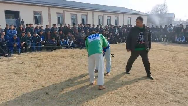 BUGUN SAMARQAND VILOYATI PASTDARG'OM TUMANI CHANDIRLARDA KATTA TUY KURASH BOSHLANDI 13.11.2021