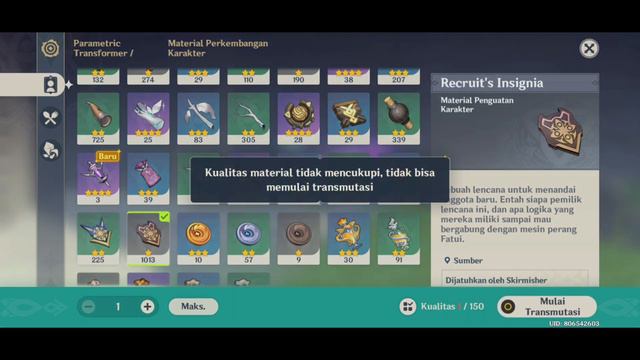 Recruit's insignia in Parametric transformer || Genshin Impact смотреть онлайн