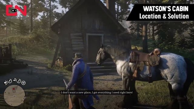 Red Dead Redemption 2 - Watson's Cabin Location & Solution смотреть онлайн