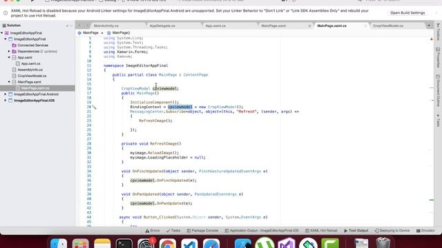 Xamarin Forms Crop Image and get final result смотреть онлайн