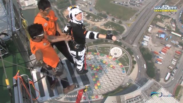 Macau Tower the psychology of the jump Macau China смотреть онлайн