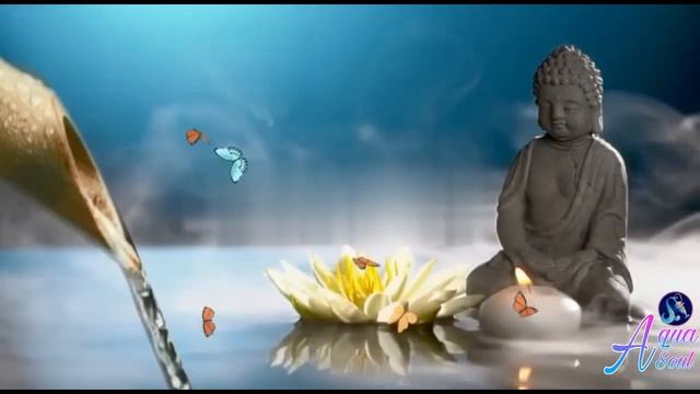 ?Indian Flute & Sitar Music???, Soothing, Relaxing, Bamboo Flute Music With Running Water