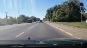 Самарская область город Отрадный выезд в сторону Самары