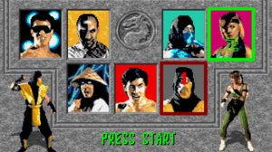 Mortal Kombat 1 (Sega Mega Drive) - Полное прохождение (Longplay) [720p] [6FPS]