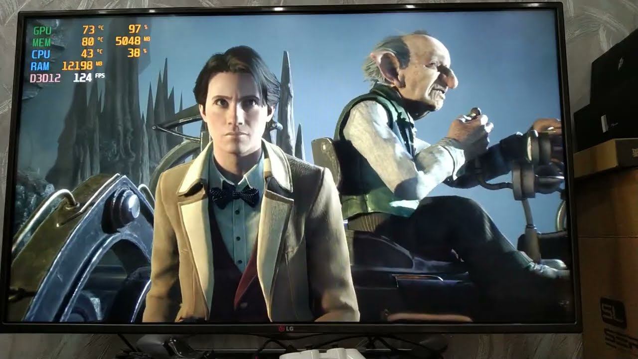 е5-2667 V4 + Rx5700XT 8GB