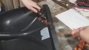 КАК ОТРЕМОНТИРОВАТЬ СЛОМАННУЮ ПЛАСТИКОВУЮ ЛОПАТУ ДЛЯ СНЕГА